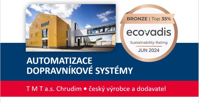 ECOVADIS – TMT – obhájili jsme bronzovou medaili