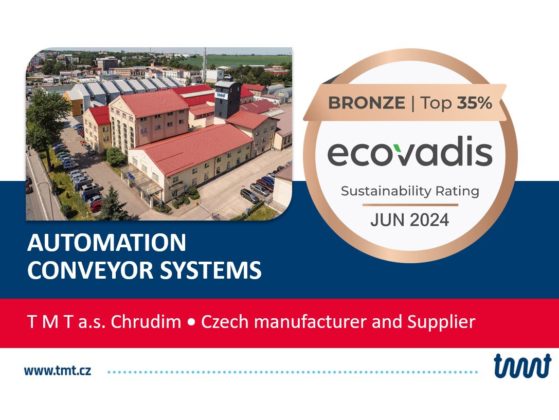 ECOVADIS – TMT – we defended the bronze medal