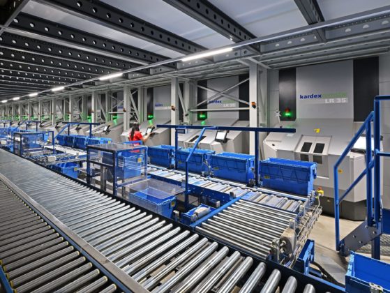 TESCOMA automated conveyor/shipping line – Kardex system operator